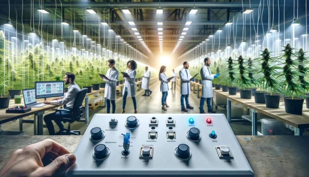Switching Gears in Cannabis Cultivation: Technological Advances for Optimal Growth